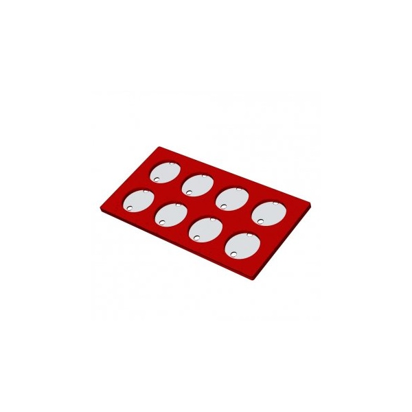 Secure-Seal Chambers, 20mm Dia, 280ul, 20/pk, 20PK